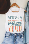 America 76 Top S-XL