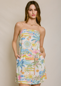 CAMERON STRAPLESS MINI DRESS