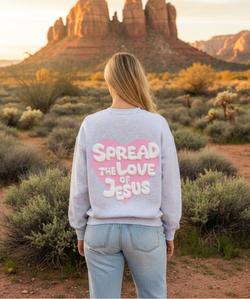 Spread The Love of Jesus Sweatshirt