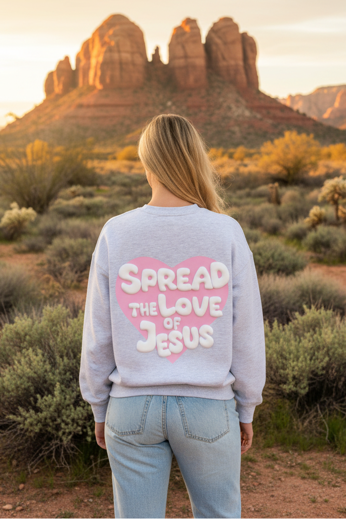 Spread The Love of Jesus Sweatshirt