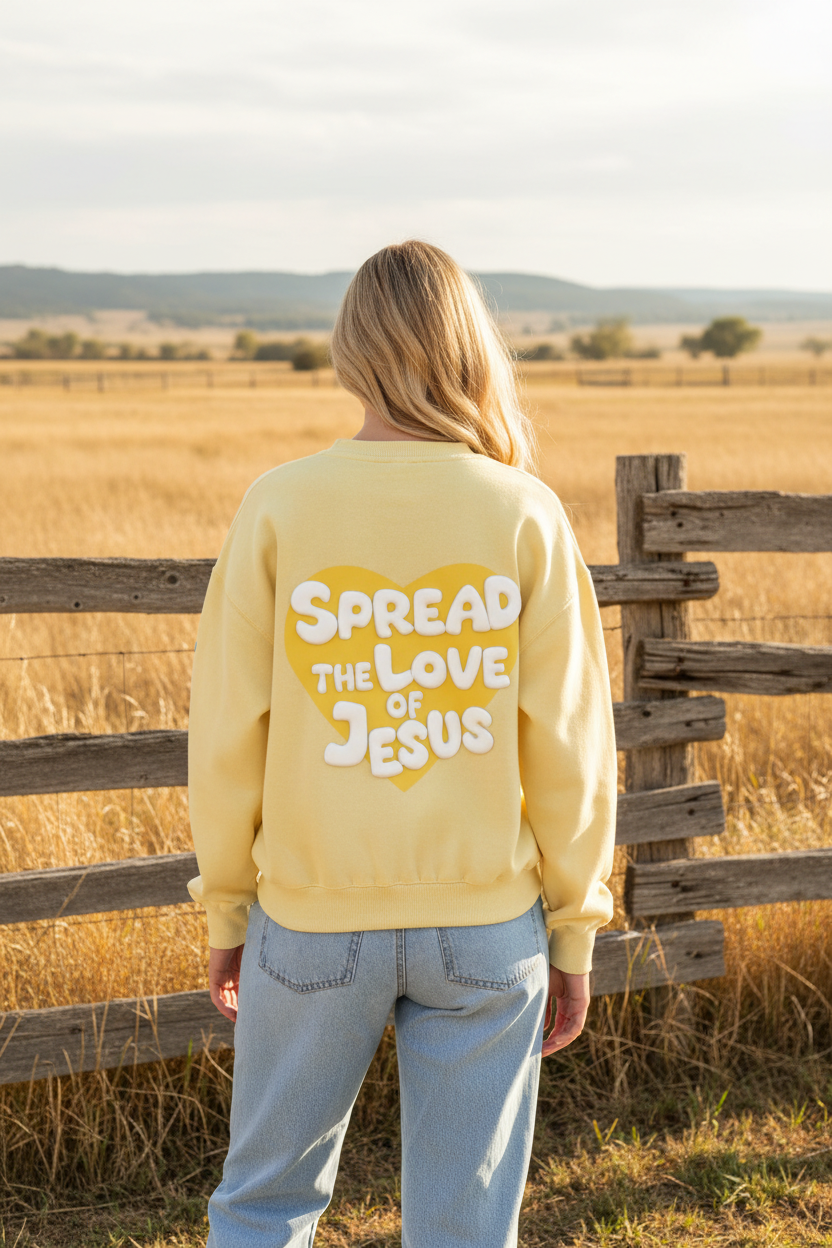 Spread The Love of Jesus Sweatshirt